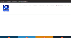 Desktop Screenshot of 100percentlanguages.com